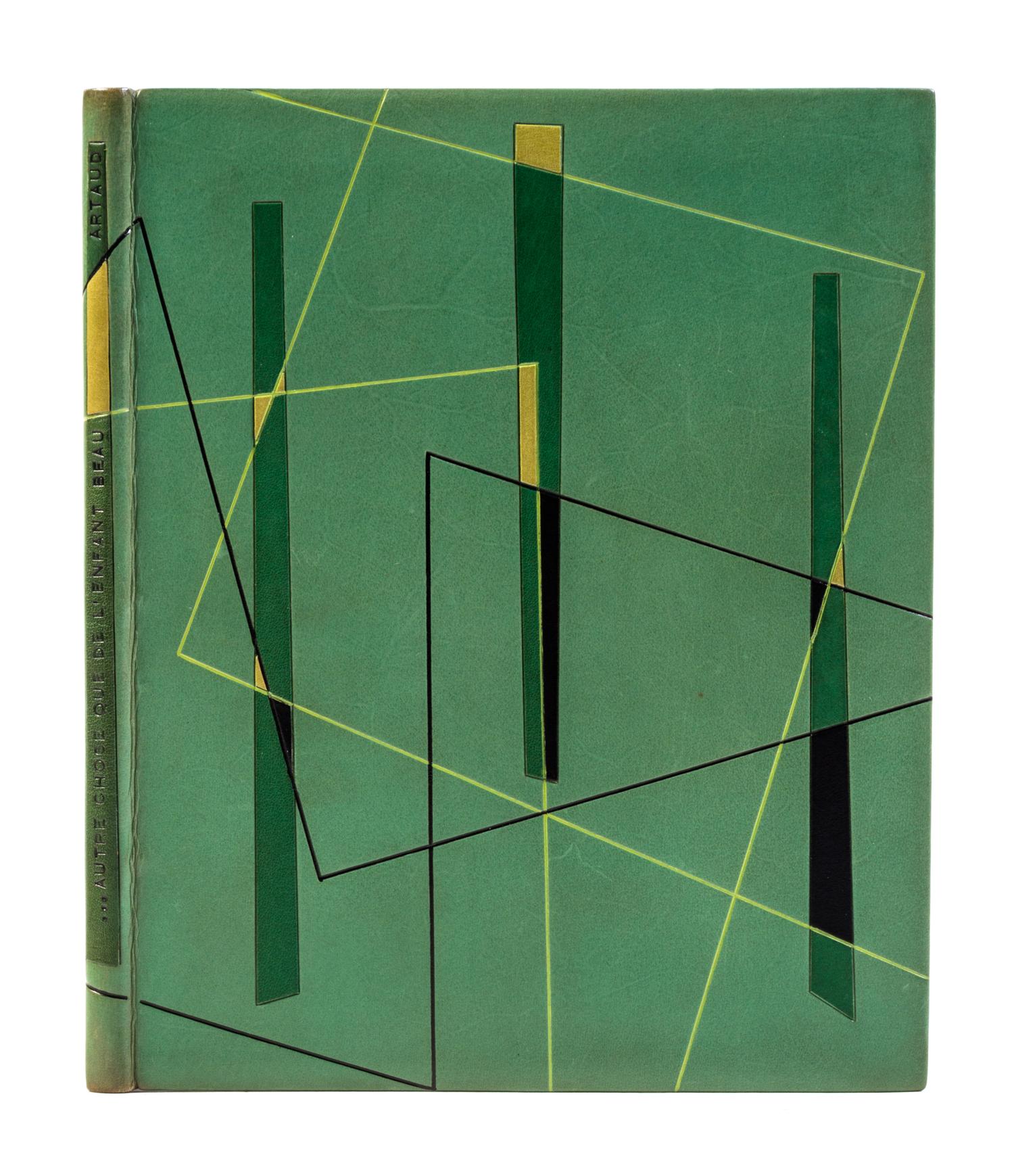 (PICASSO, PABLO) ARTAUD, ANTONIN. Autre chose que l'enfant beau. Paris, 1957. Limited, signed.