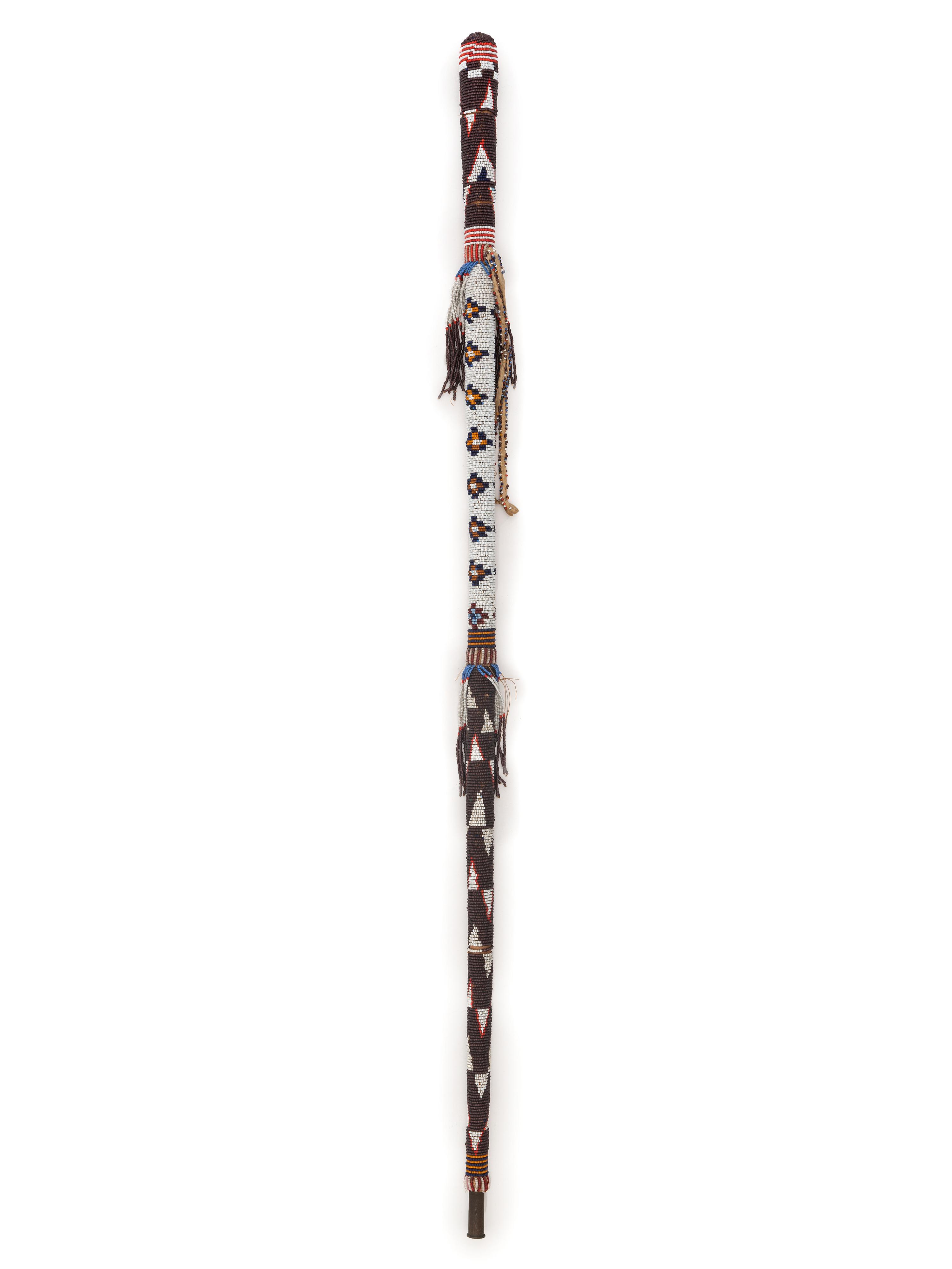 Southern Plains Beaded Staff