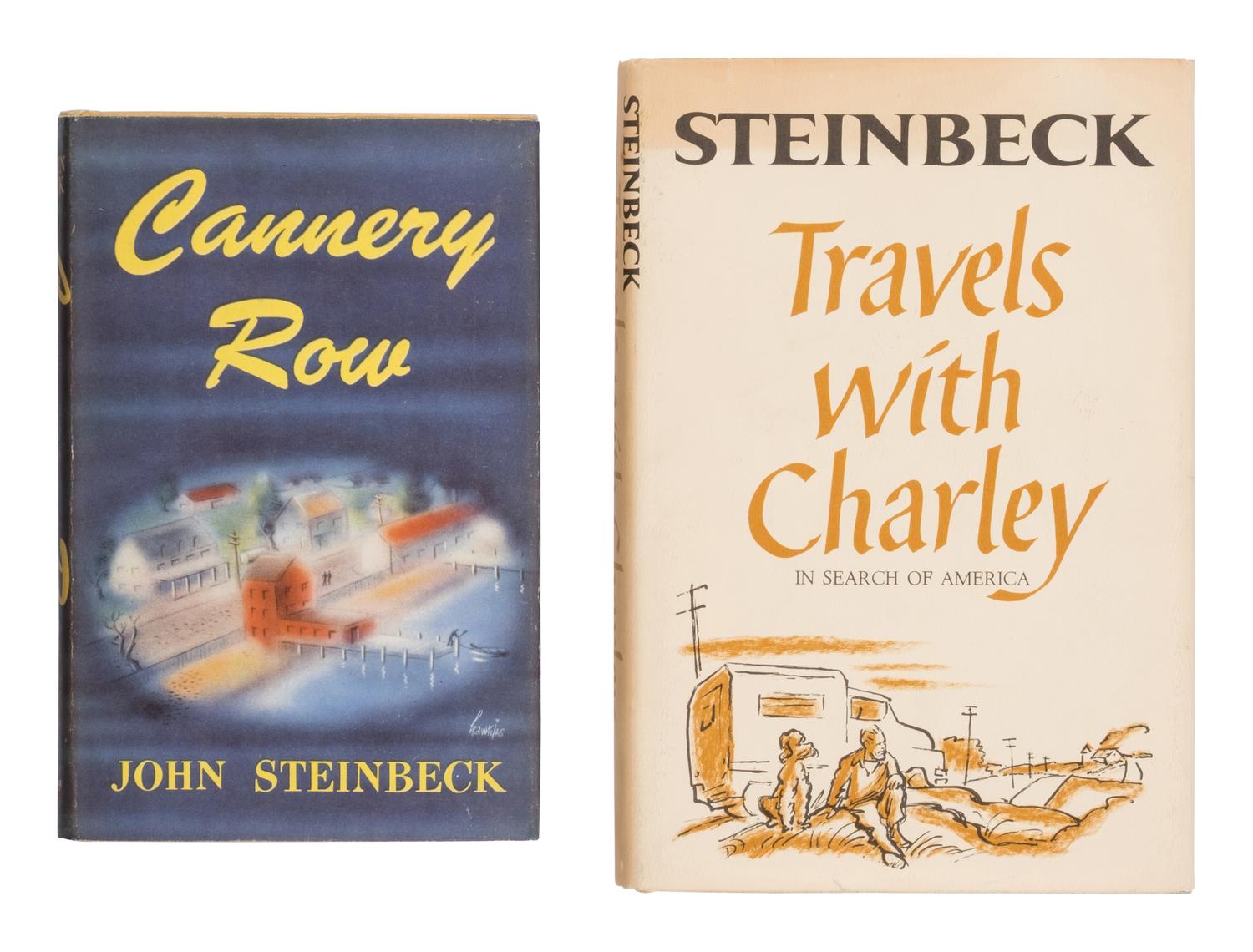 [Literature] Steinbeck, John. Pair of First Editions