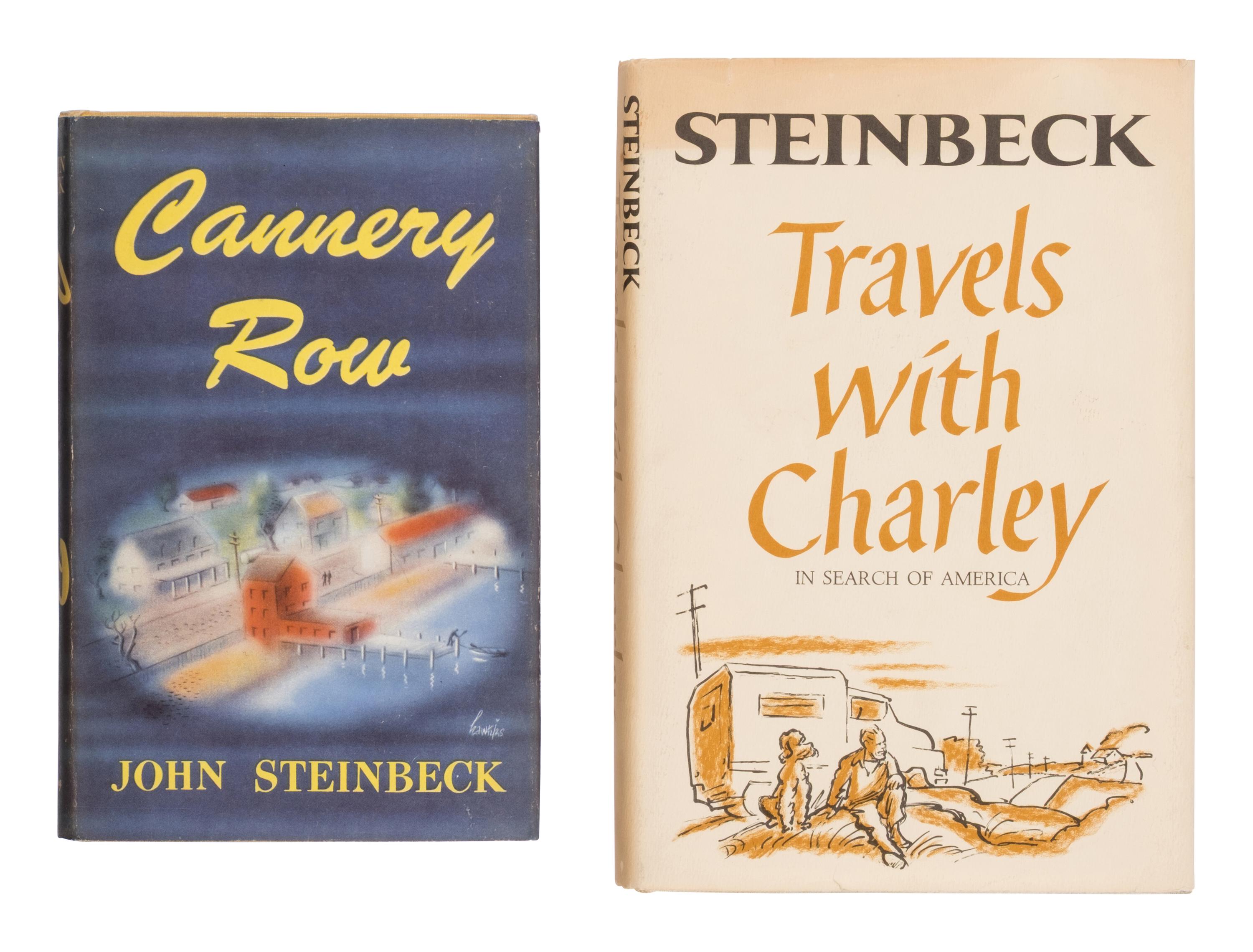 [Literature] Steinbeck, John. Pair of First Editions