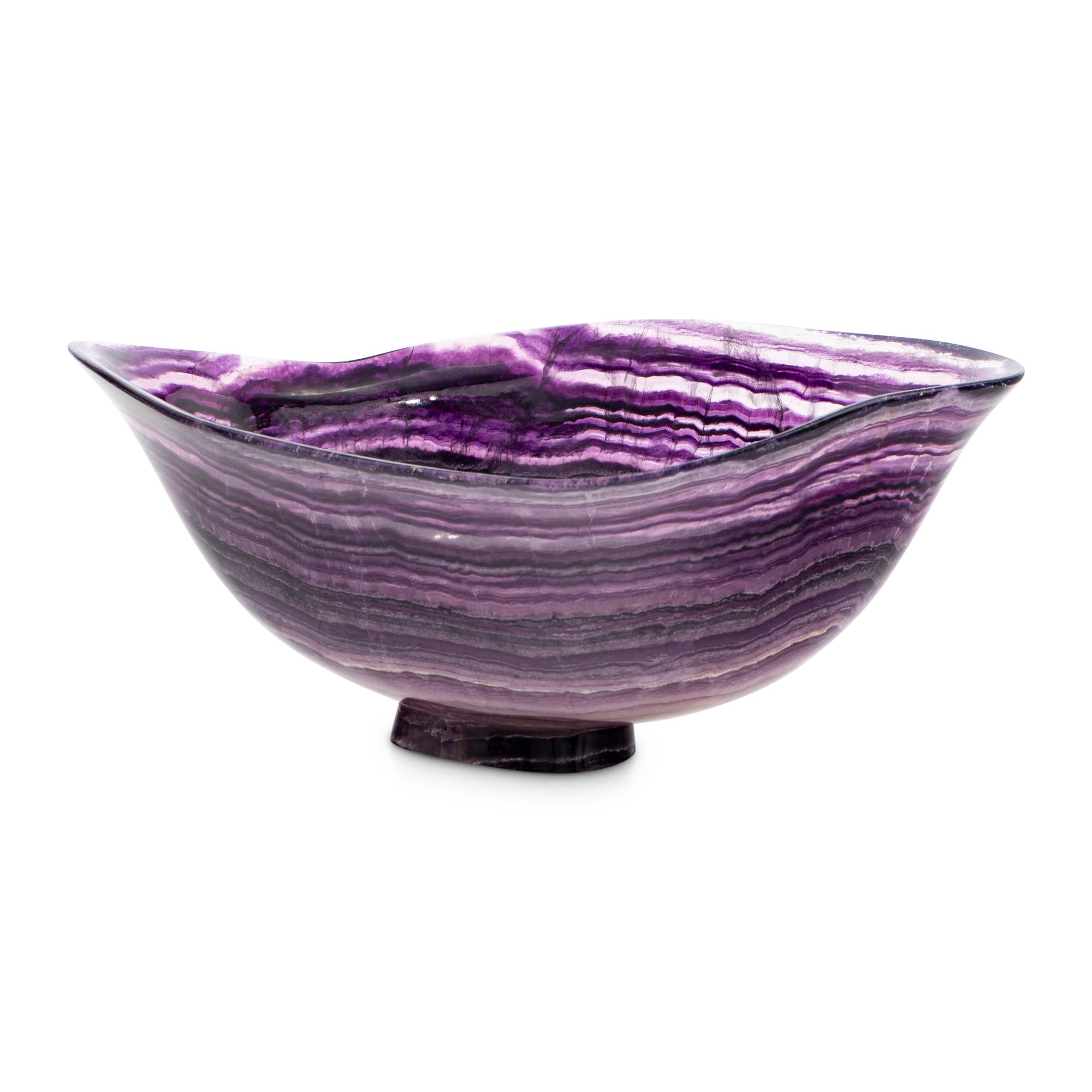 A Purple Fluorite Bowl