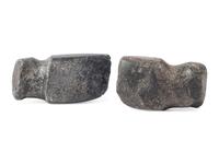 San Lazaro Pueblo Hardstone Full Groove Axes, From the Collection of Forrest Fenn