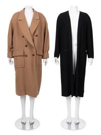 Two Hermès Cashmere Coats, 1980-2000s