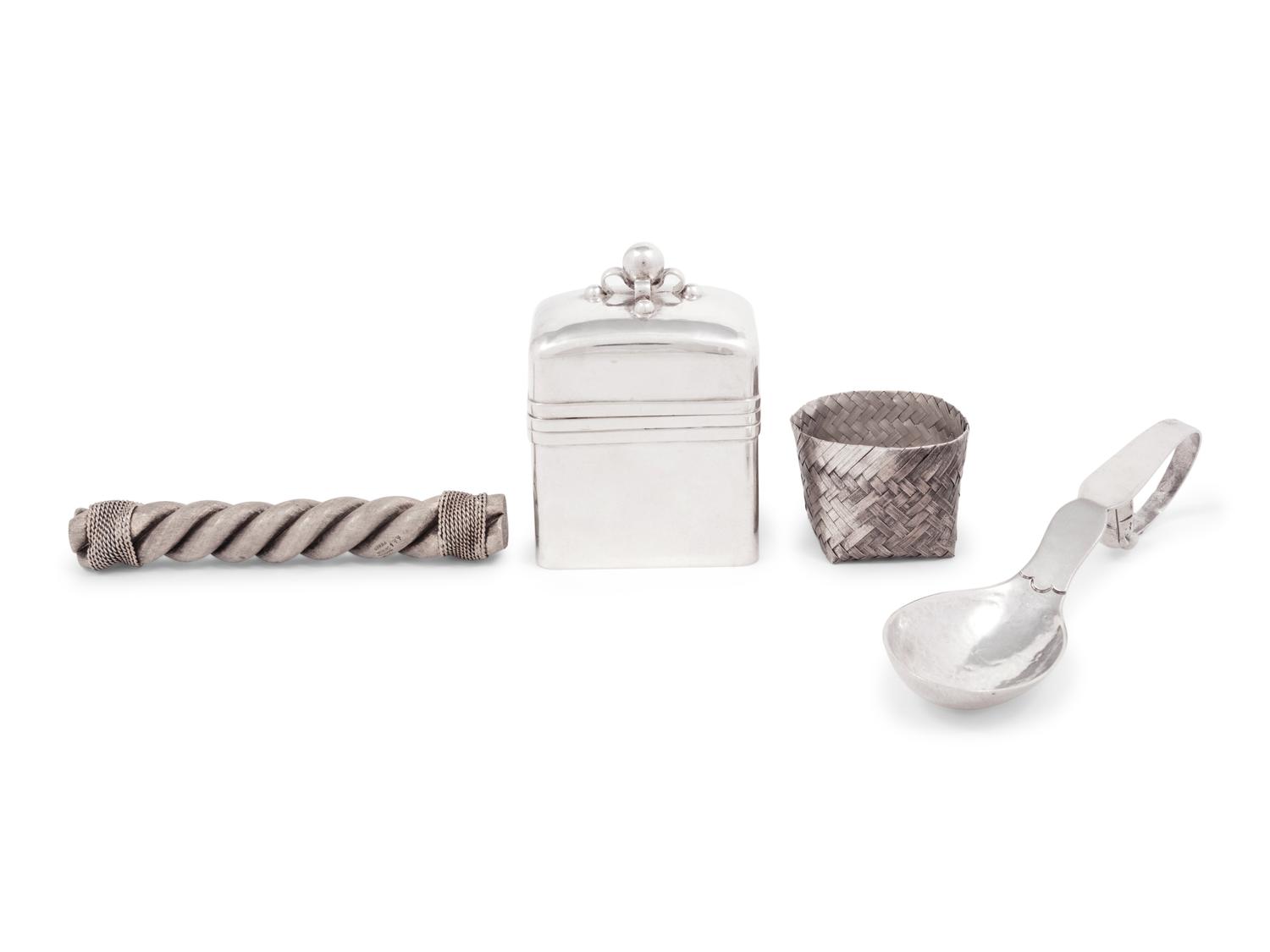 Four Mexican Silver Articles