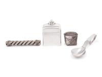 Four Mexican Silver Articles