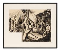 Study for Mural, Region #10 (Chicago)