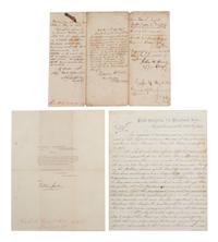 [CIVIL WAR-MARYLAND]. Group including an endorsement signed by Maj. Genl. George G. MEADE.