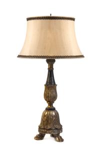 A Continental Giltwood Pricket, 18TH/19TH CENTURY, Height overall 35 1/2 inches. — 18TH/19TH CENTURY,