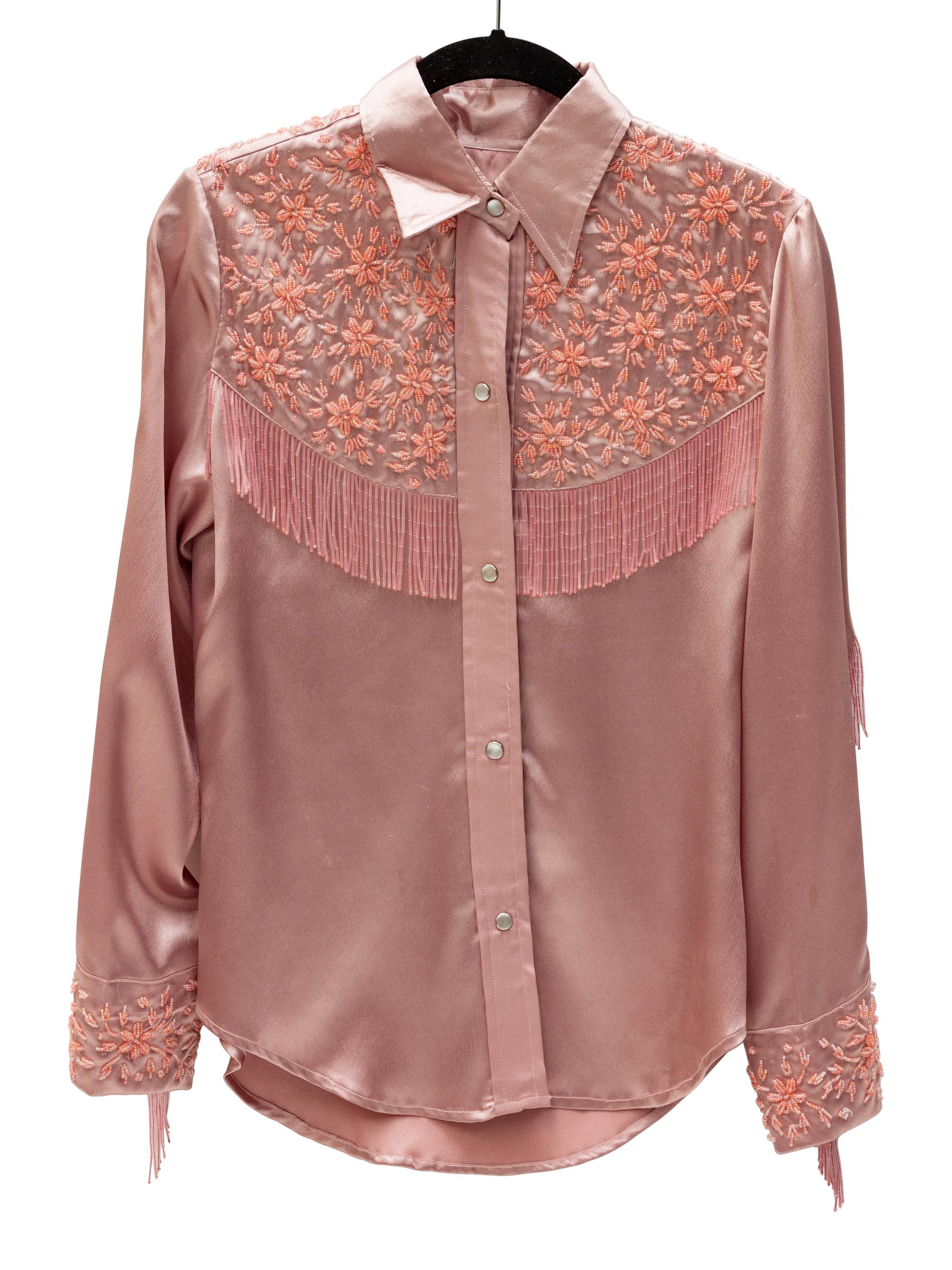 Five Satin-fringe Rodeo Tops