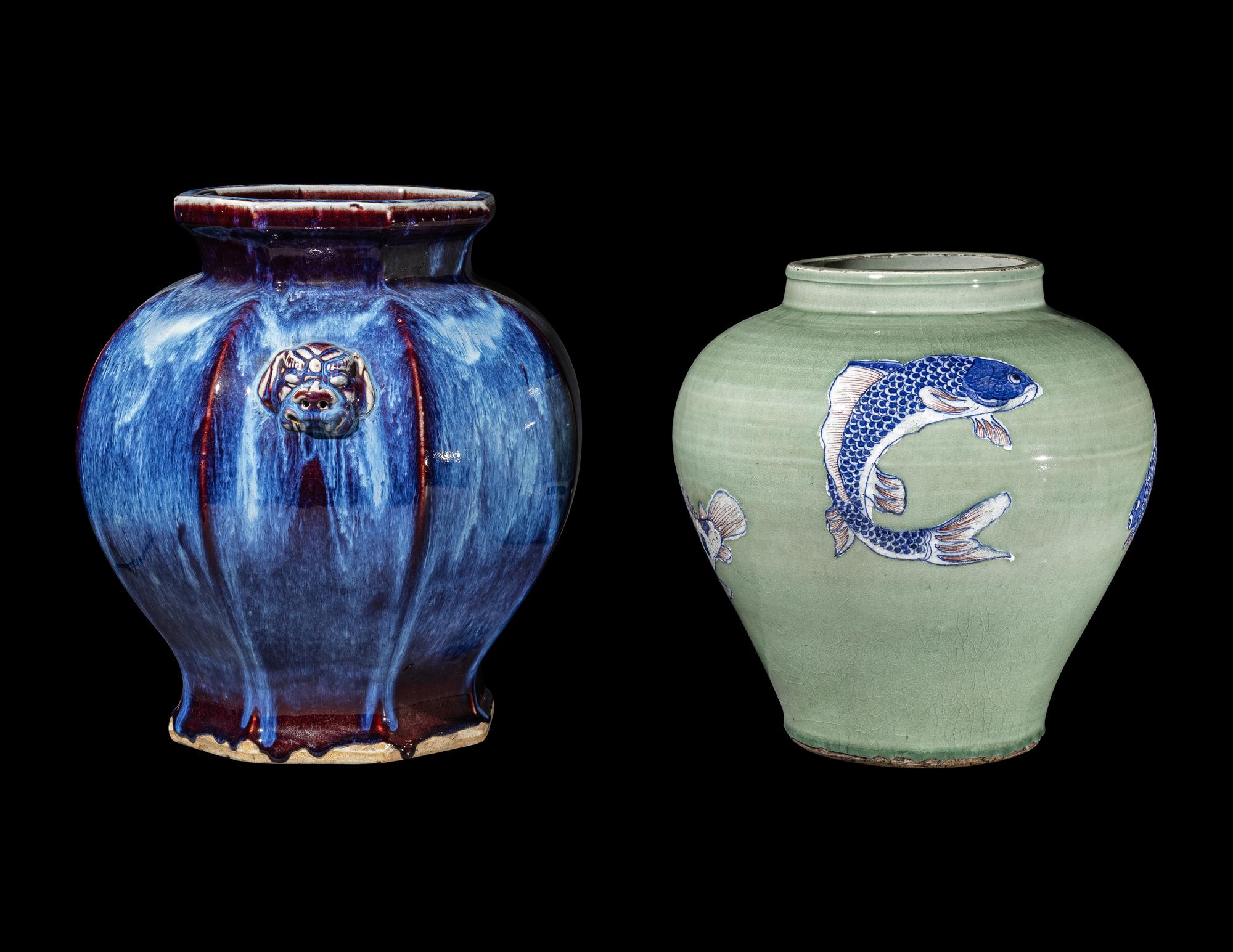 Two Asian Porcelain Jars