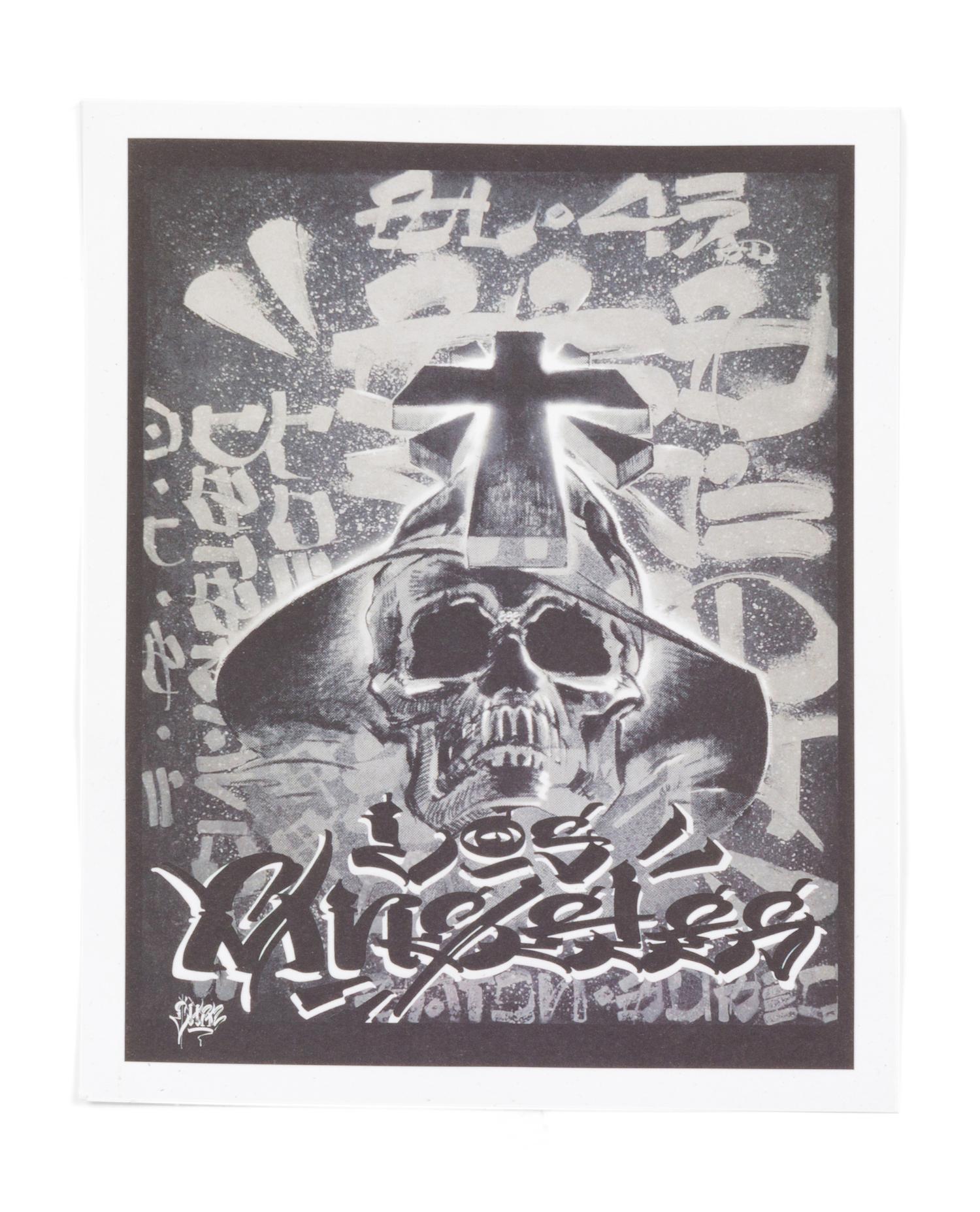 Levi Strauss & Co Trucker Jacket with Chaz Bojorques Print, 2011