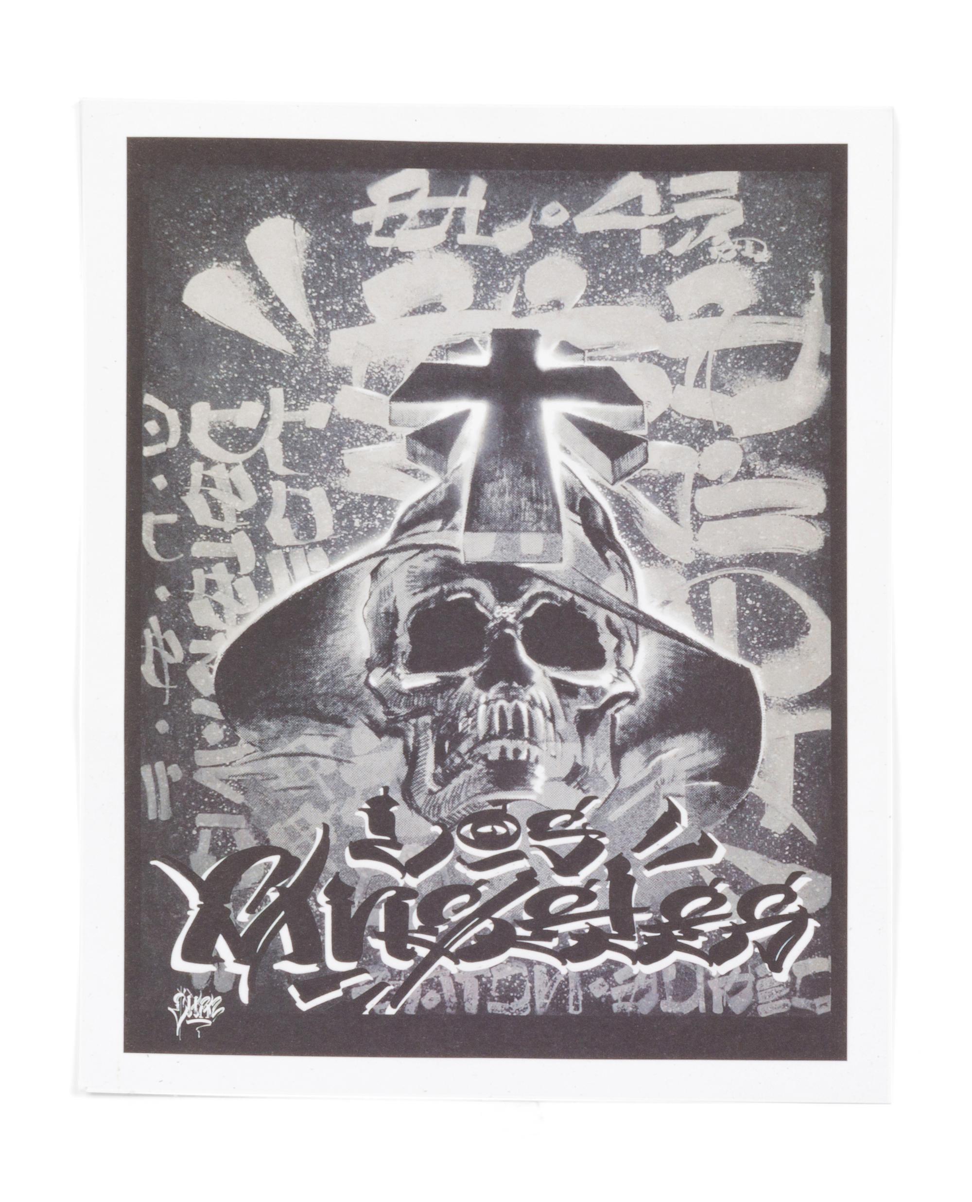 Levi Strauss & Co Trucker Jacket with Chaz Bojorques Print, 2011