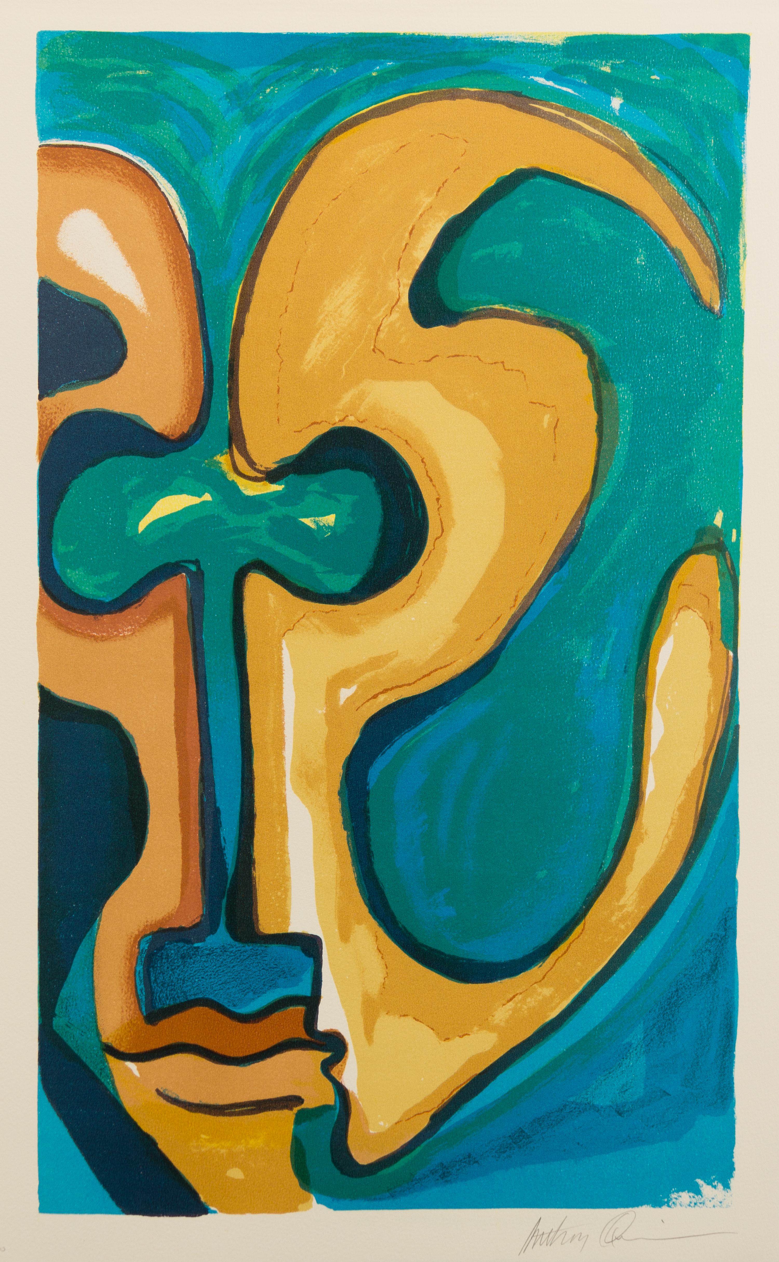 Anthony Quinn, (Mexican/American, 1915-2001), The Great Spirit, 1986 (The complete portfolio, comprising ten lithographs printed in col