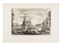 [Prints] Piranesi, Giovanni Battista. Group of 12 Etchings — 1) Veduta dell'atrio del portico
