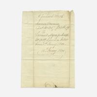 [Presidential] Monroe, James United States Loan-Office Certificate, signed