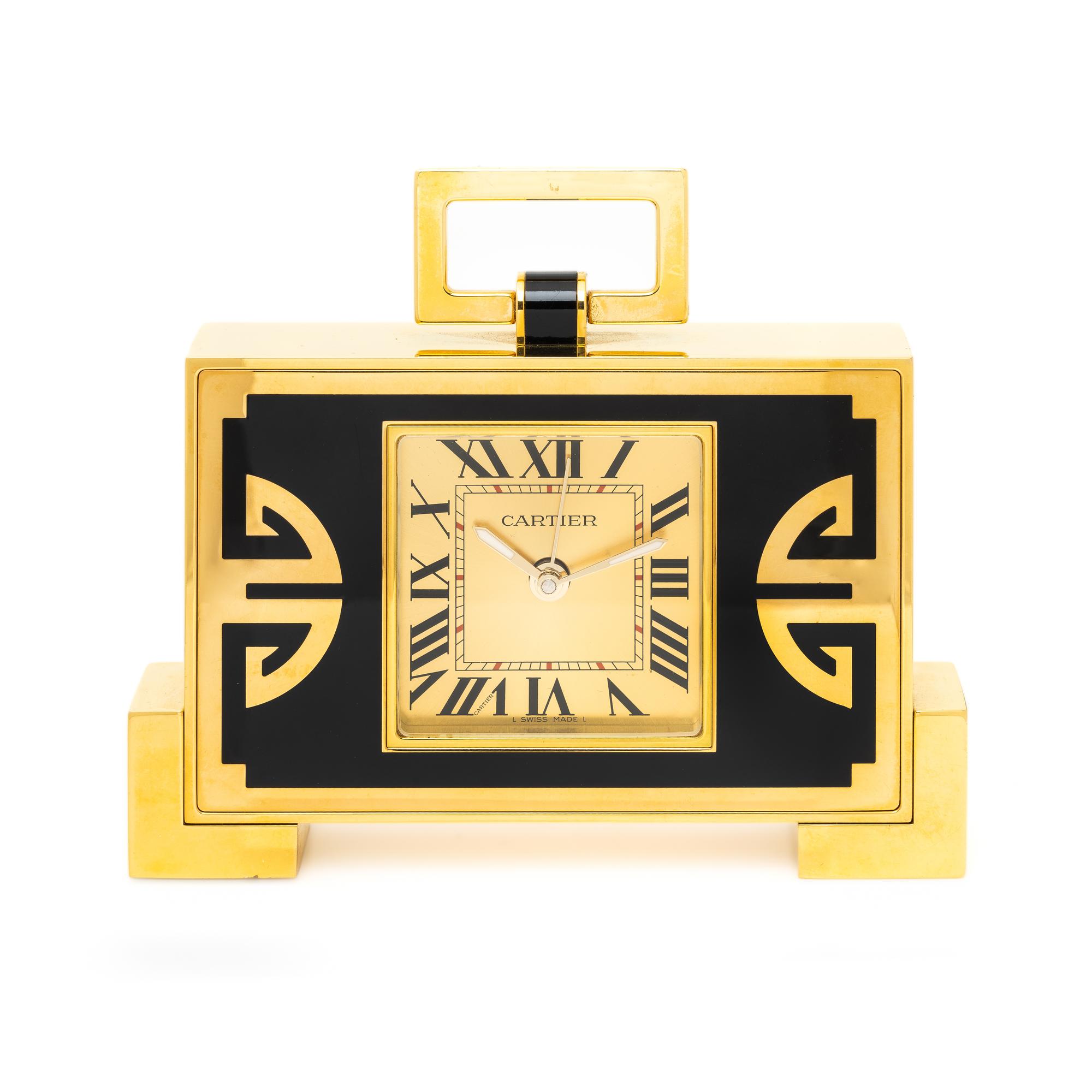 CARTIER, REF. 2749 ALARM CLOCK