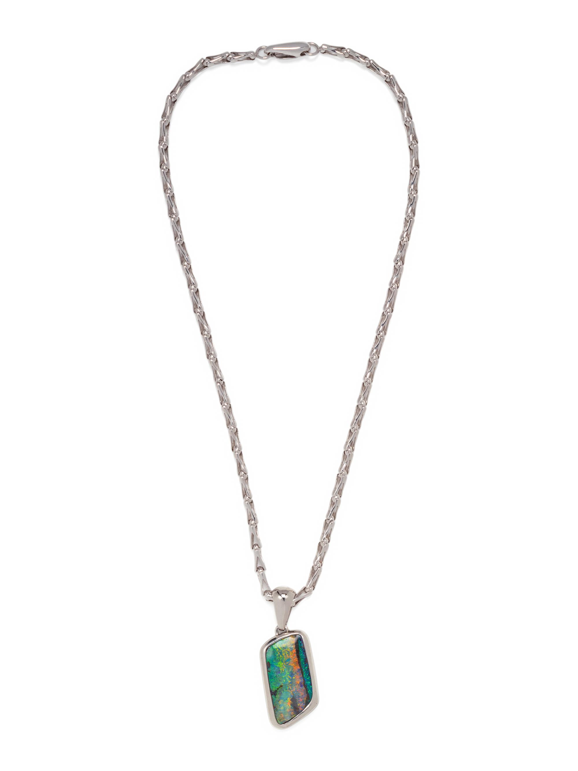 BOULDER OPAL PENDANT/NECKLACE