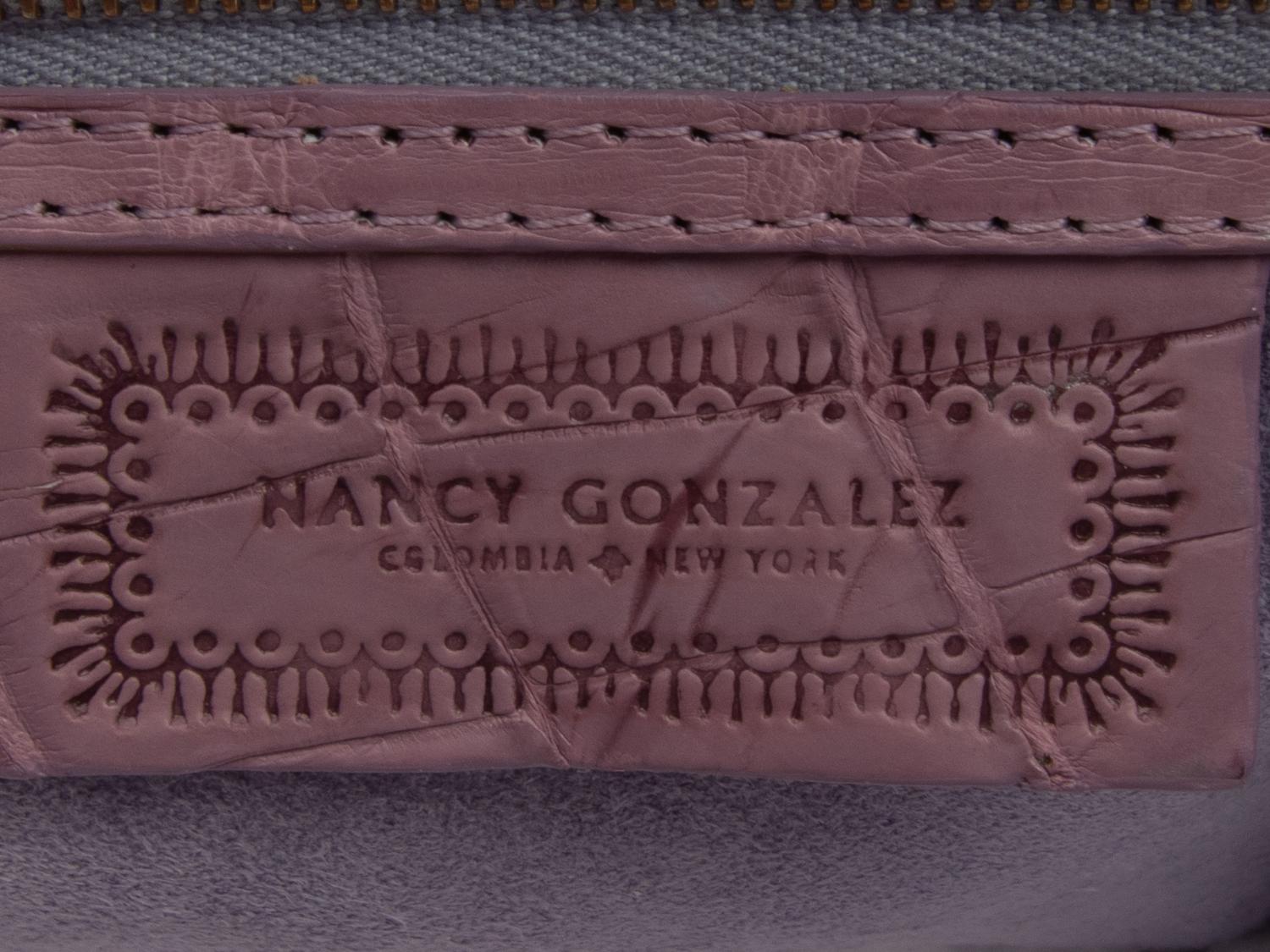 Two Nancy Gonzalez Crocodile Clutches