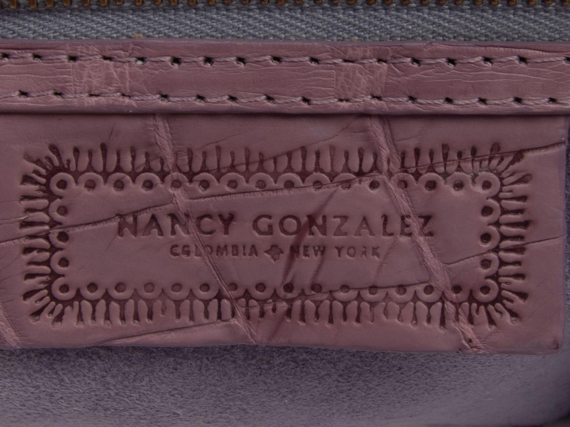 Two Nancy Gonzalez Crocodile Clutches