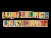 A Group of Over 800 Assorted 1958 Topps Baseball Cards Including Mickey Mantle, Roger Maris Rookie, and Multiple Hall of Famers