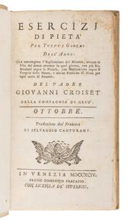[PRINTING HISTORY]. A group of 8 pre-19th century works, including: