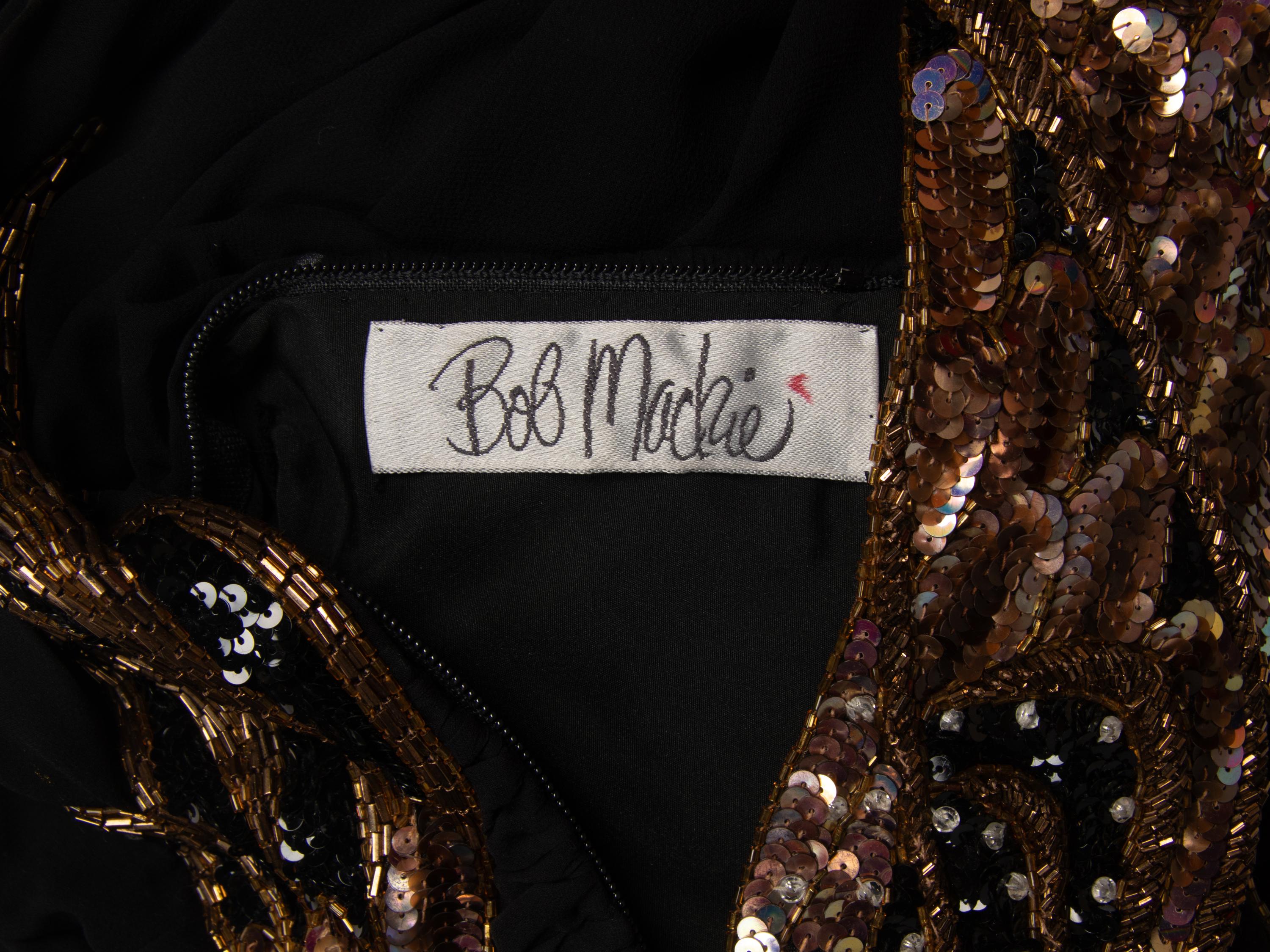 BOB MACKIE 'SNAKE' EVENING GOWN