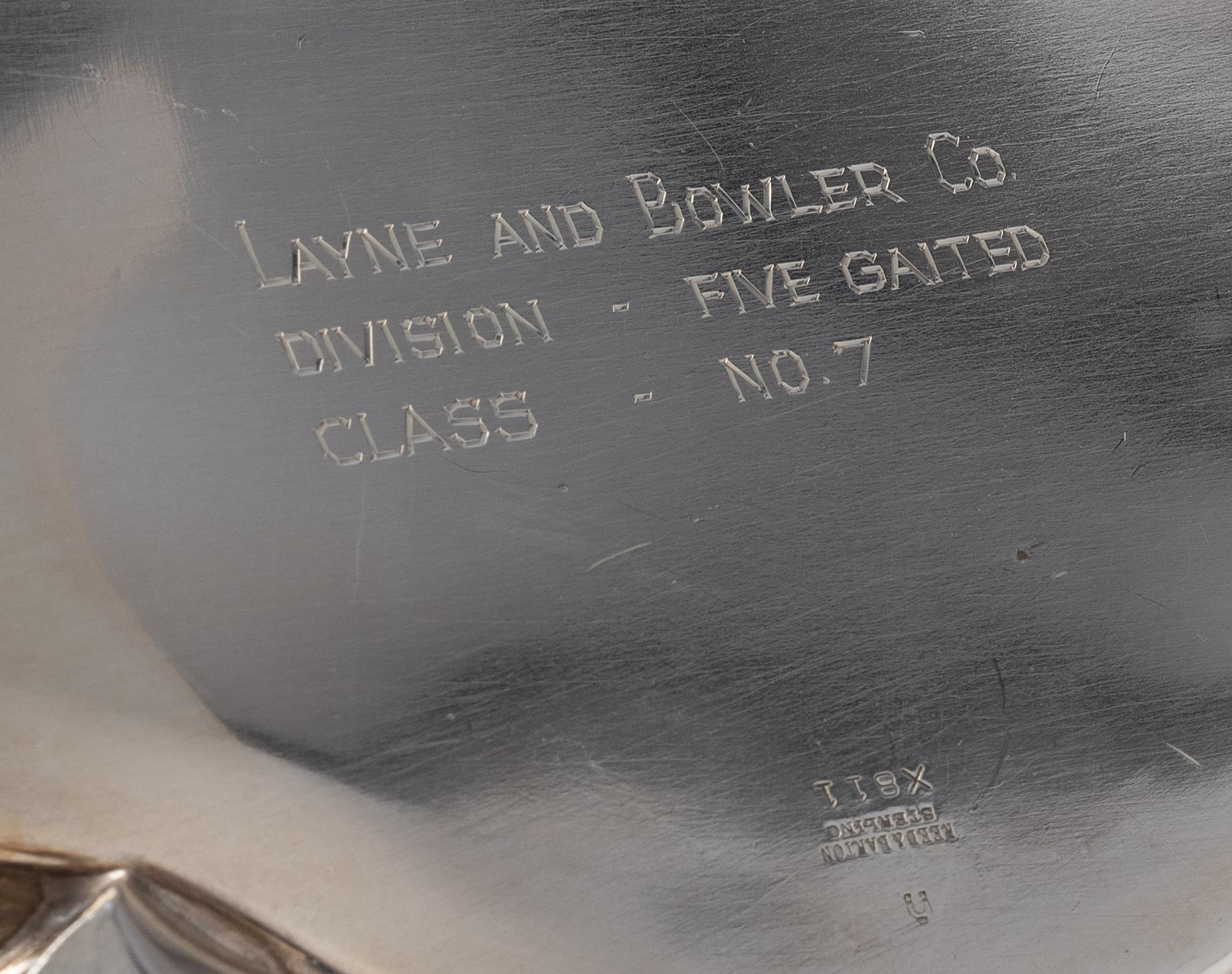 An American Silver Footed Bowl