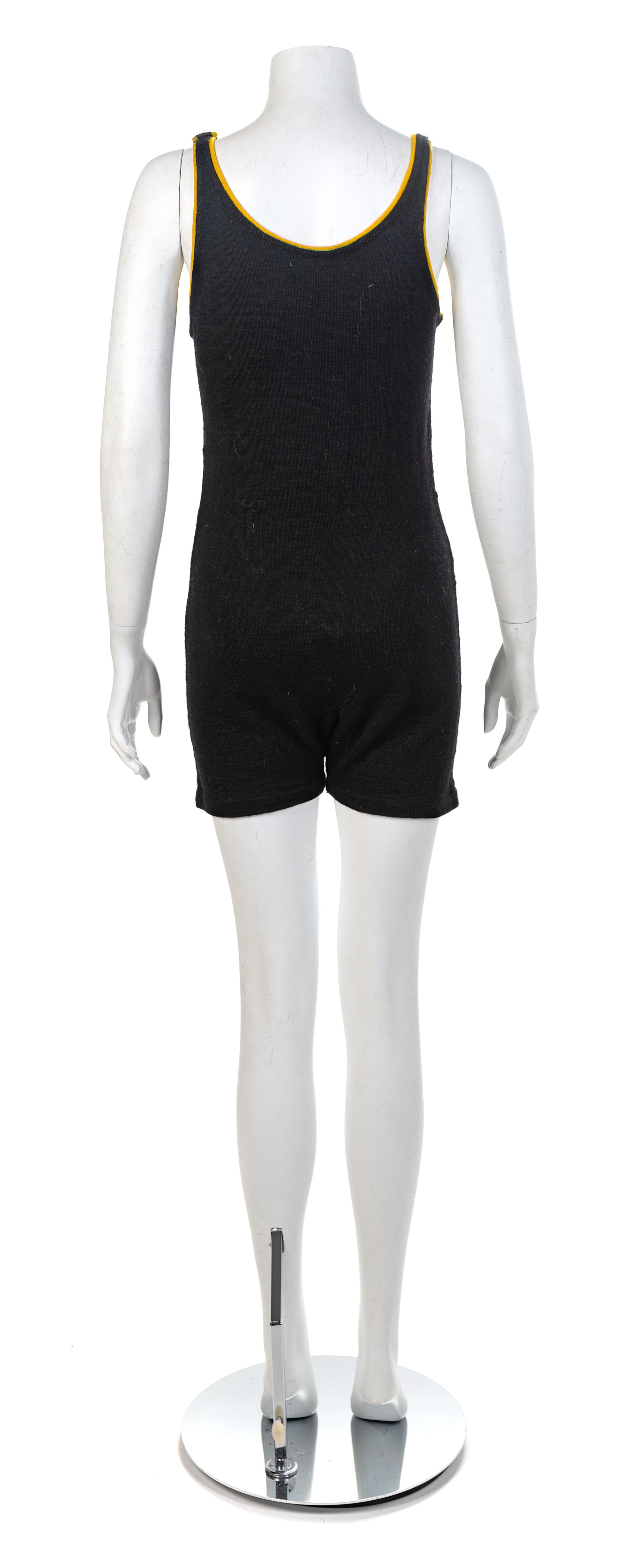 Women's Athletic Club Swimsuit, 1910-20s