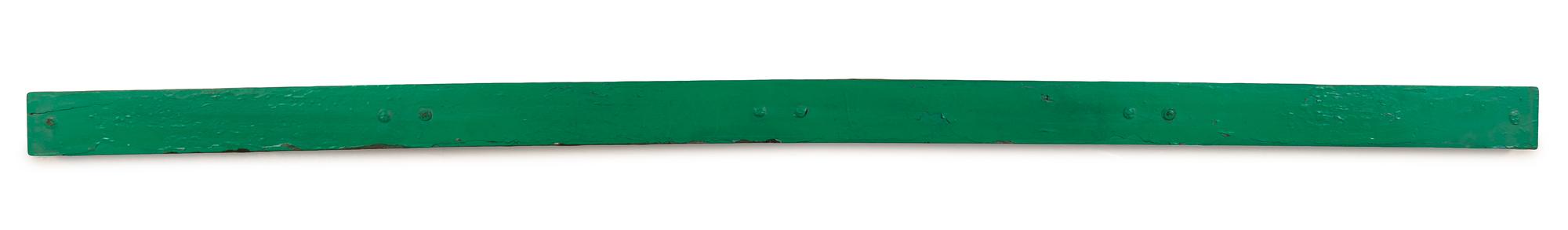 A Group of Four Comiskey Park Stadium Seats Height 32 x width 75 inches.