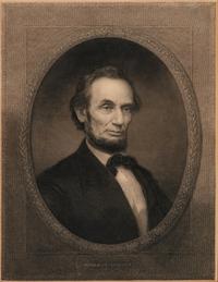 [LINCOLNIANA]. A group of Lincoln-related ephemera, including: