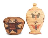 Alaskan and Salish Imbricated Baskets