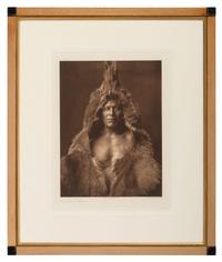 CURTIS, Edward (1868-1952), photographer. Bear's Belly - Arikara . Portfolio photogravure.