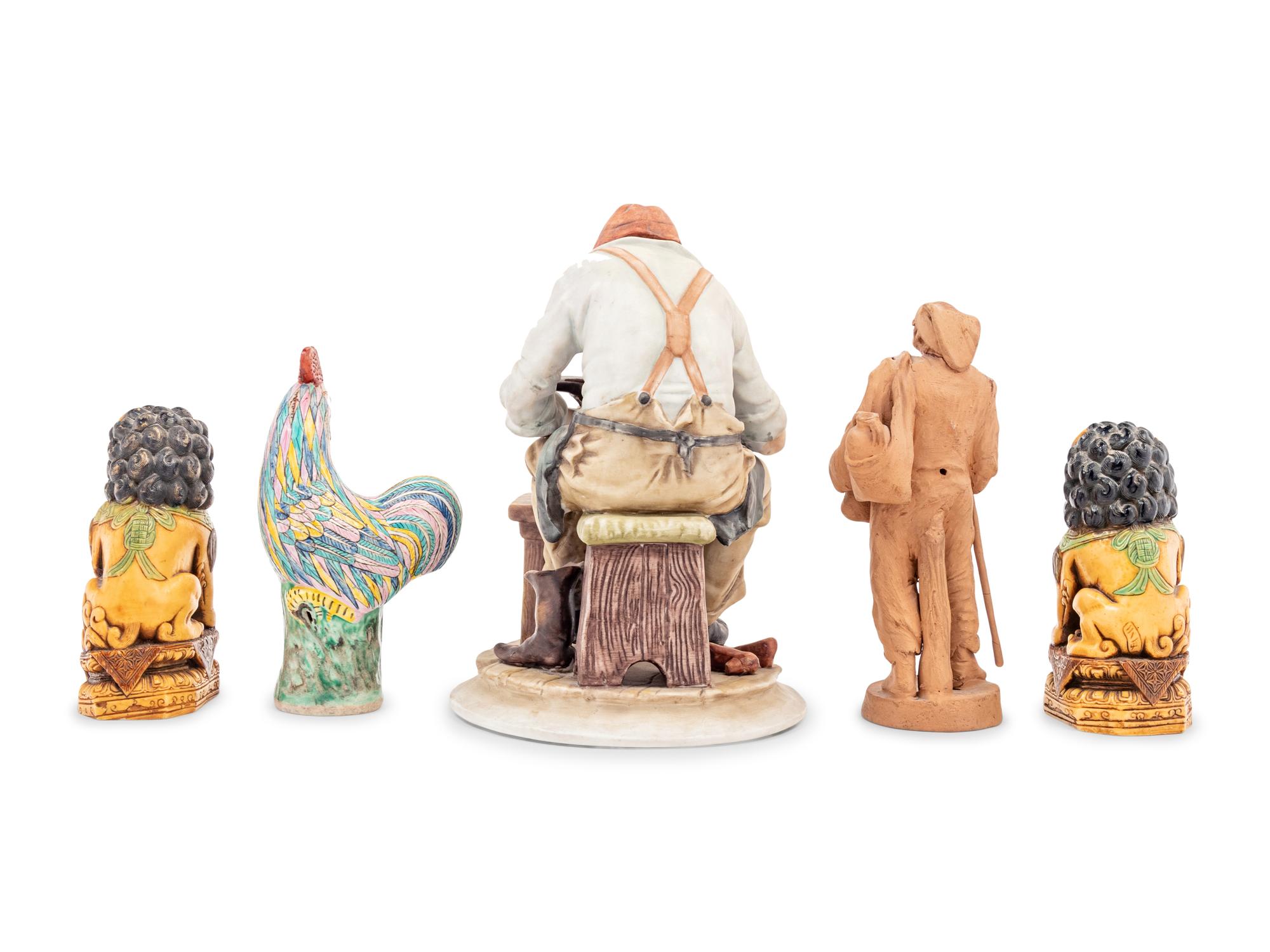 Five Decorative Figures