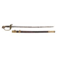 Eagle Pommel Non-Regulation Imported US Model 1850 Foot Officers Sword