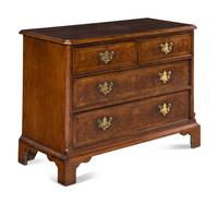 A George III Walnut Chest of Drawers