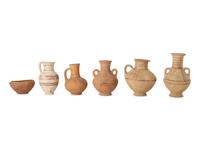Six Holy Land Pottery Vessels