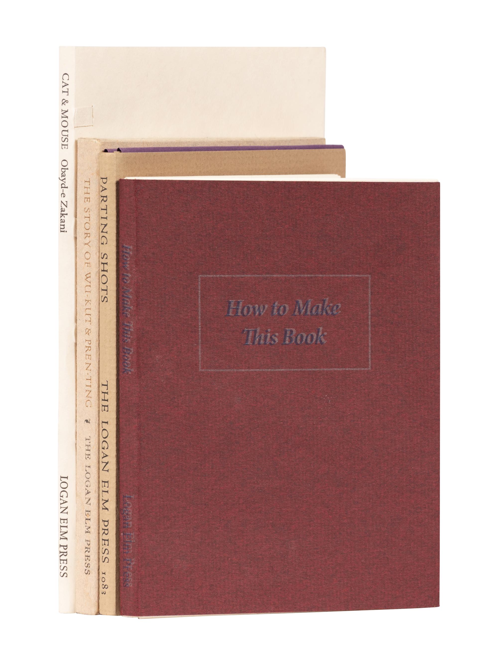[LOGAN ELM PRESS]. A group of 4 works from the Logan Elm Press, comprising: