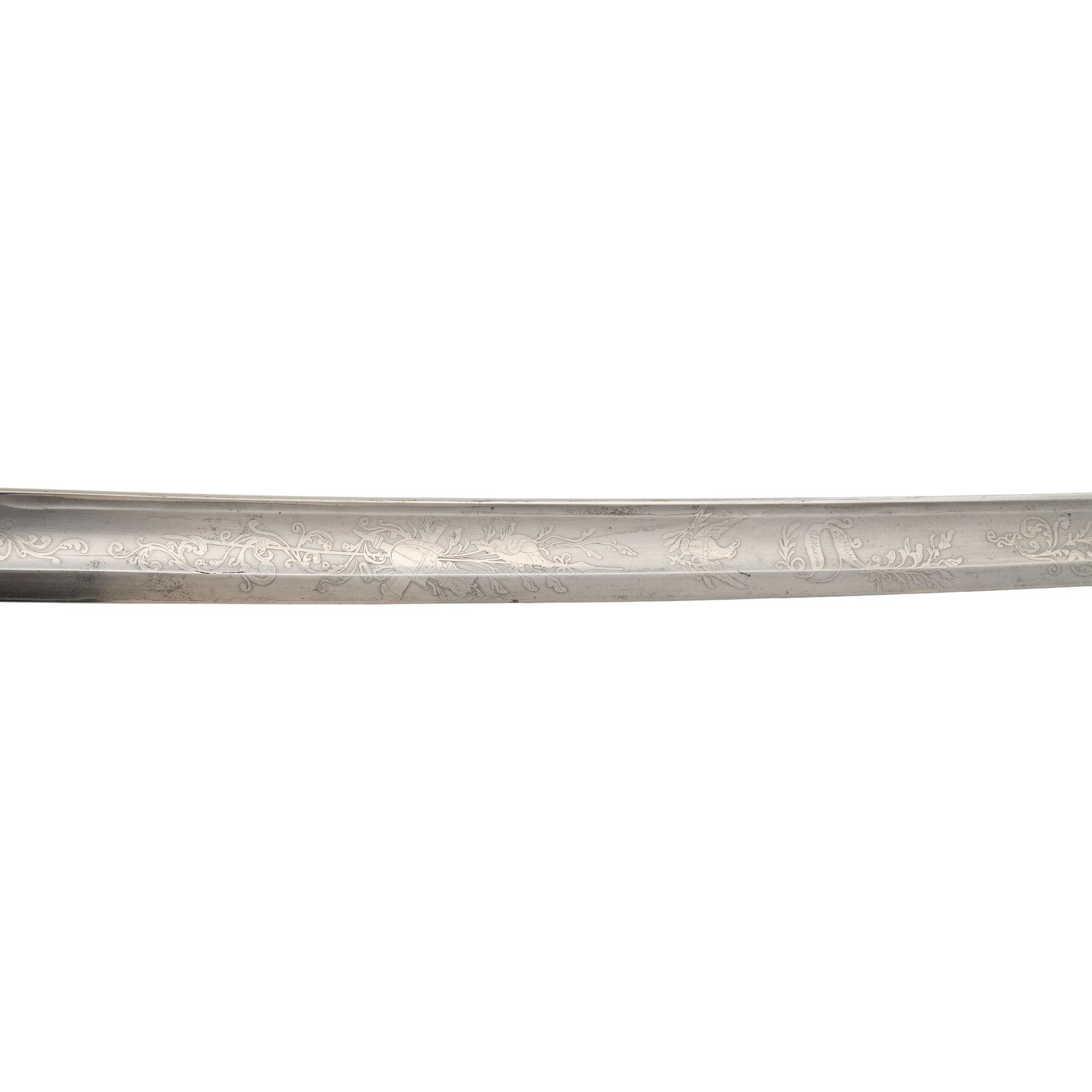 Ames Model 1850 Staff & Field Officer's Sword Inscribed to Lt. Albion W. Tourgee - 105th OH Infantry - Captured by John Hunt Morgan's Raiders