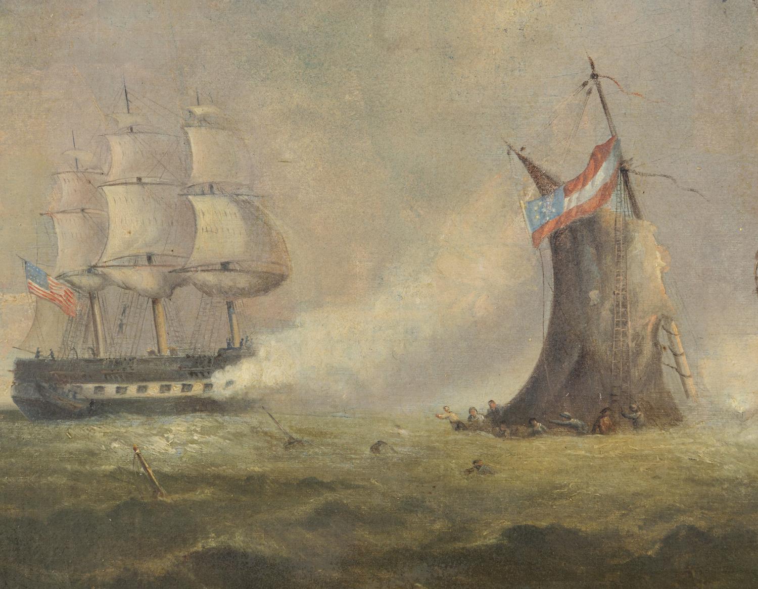 USS Kearsage Sinking of the Confederate Blockade Runner, the Alabama