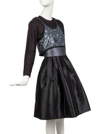 Two Dresses: One Chanel, One Geoffrey Beene, 1990s