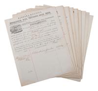 [TRANSPORTATION]. Ephemera associated with various forms of transportation.