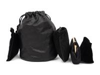 Five Designer Bags: One Leiber, Two Prada, Two Bottega