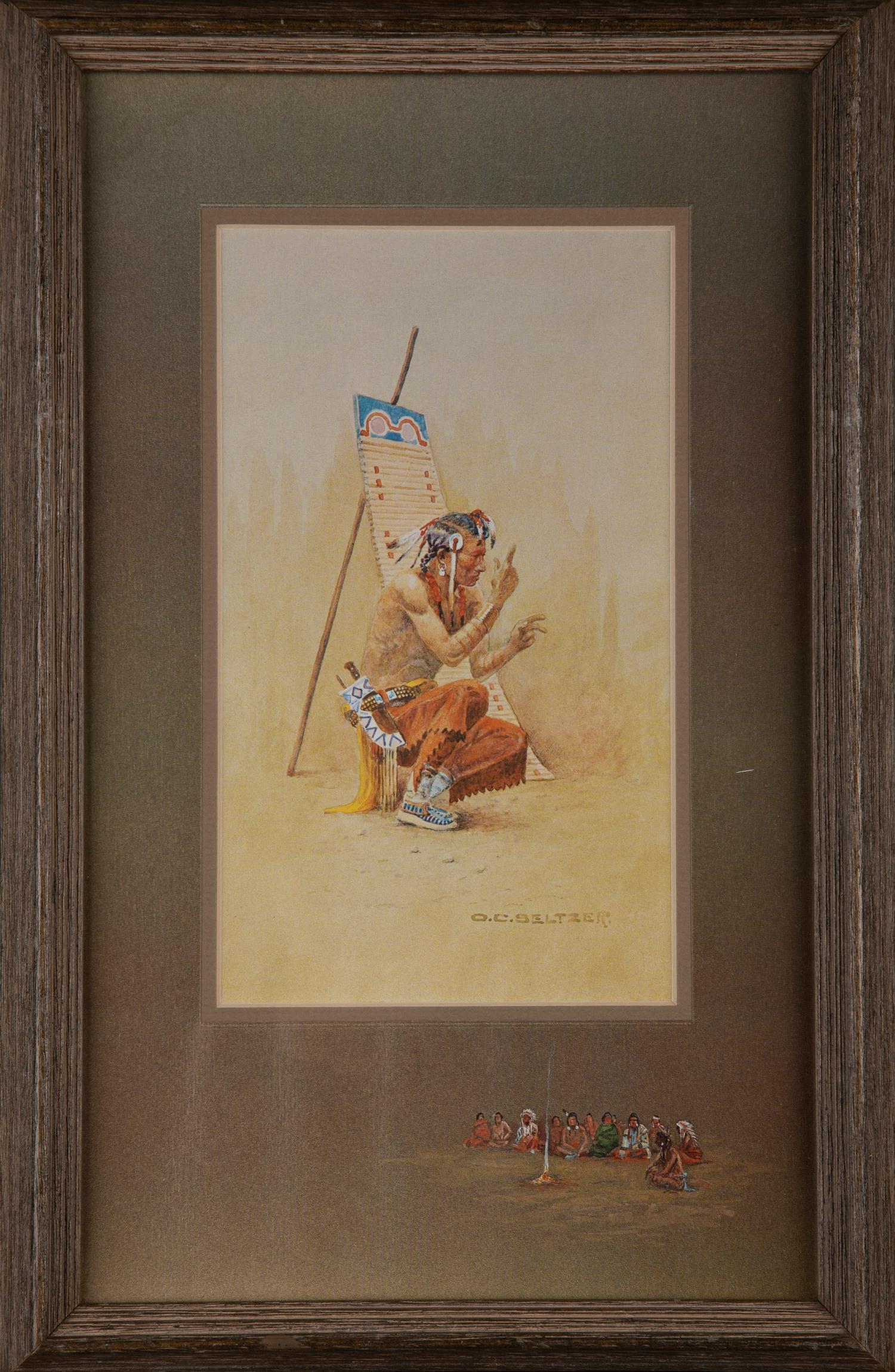 Four Prints from the Western Character's series, between 1927 and 1932