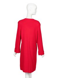 Chanel, Red Cashmere Duster Cardigan