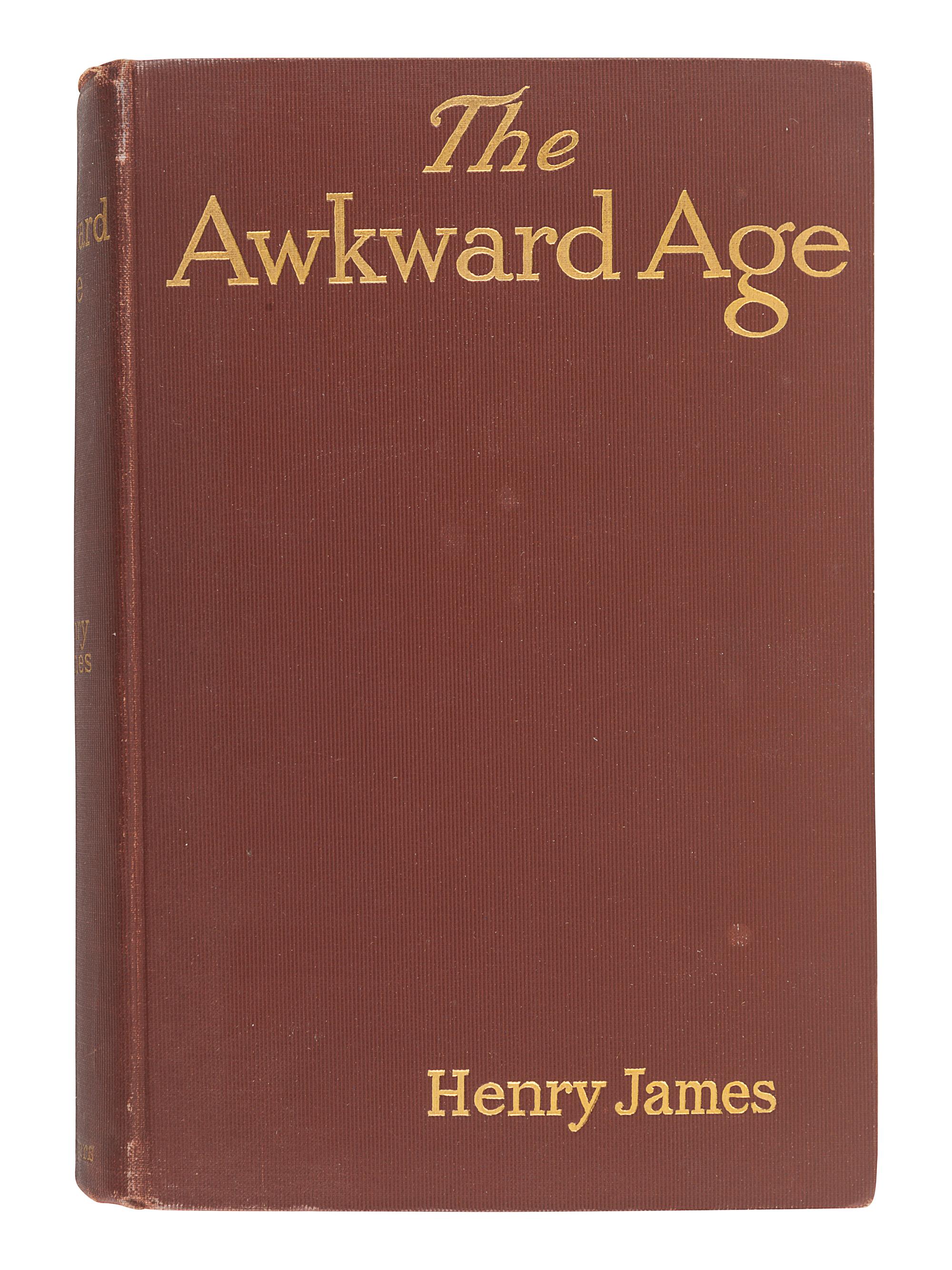 JAMES, Henry (1843-1916). A group of 3 works by JAMES, comprising,