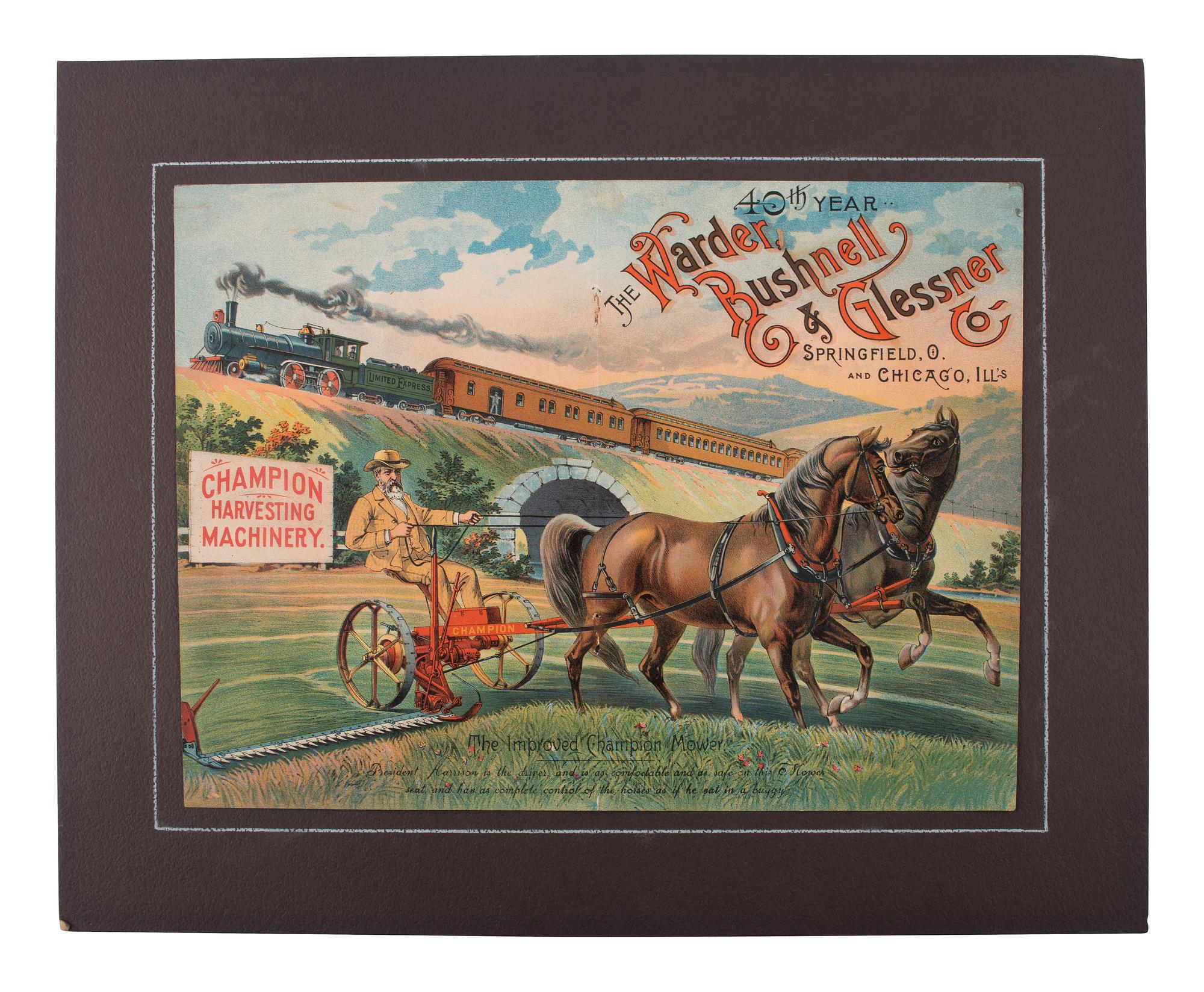 [EPHEMERA]. A group of 19th-century advertisements, publications, and ephemera.