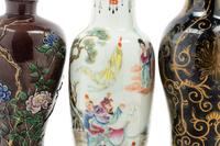Three Chinese Porcelain Vases