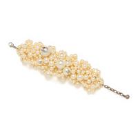 Chanel, Stacked Gripoix Pearl Bracelet