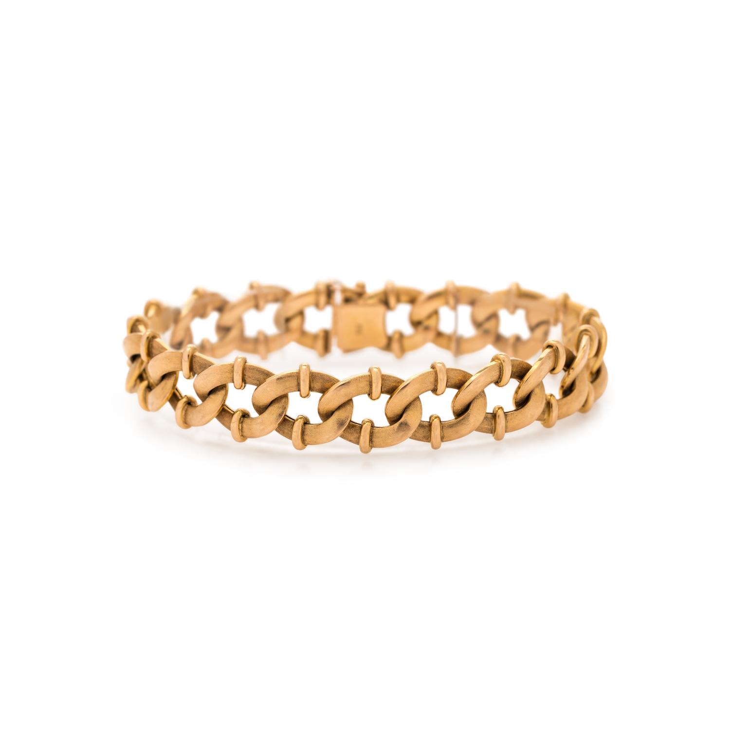 YELLOW GOLD BRACELET