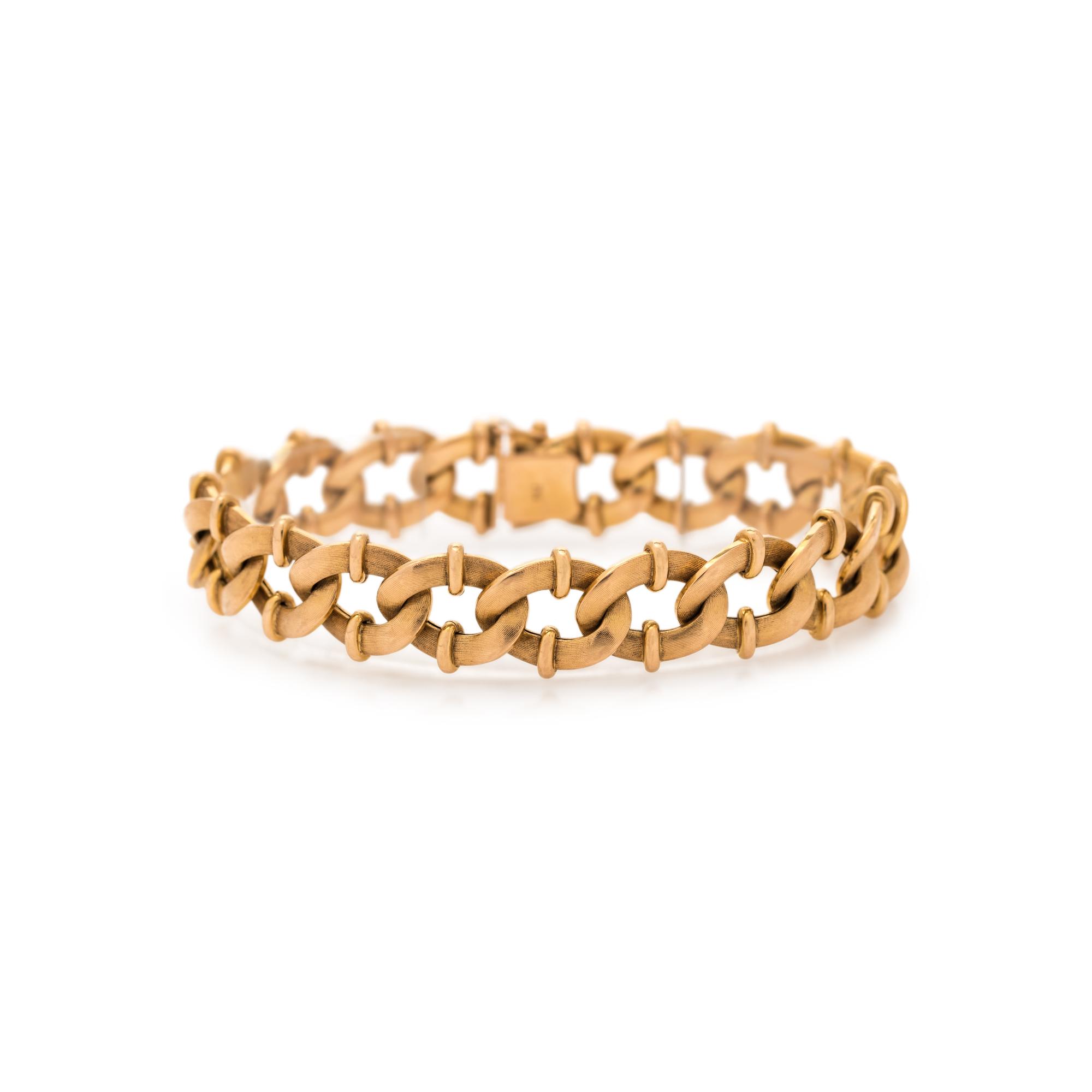 YELLOW GOLD BRACELET
